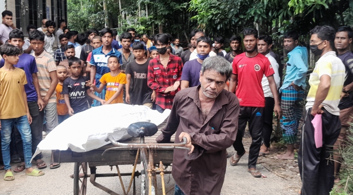 লক্ষ্মীপুরে ছাত্র আন্দোলনে নিহত সাব্বিরের মৃতদেহ উত্তোলন